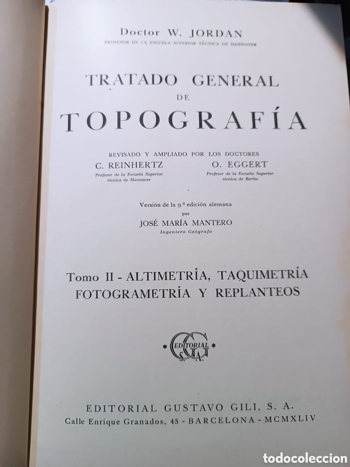 Libros de segunda mano: Tratado de Topografia - Foto 9