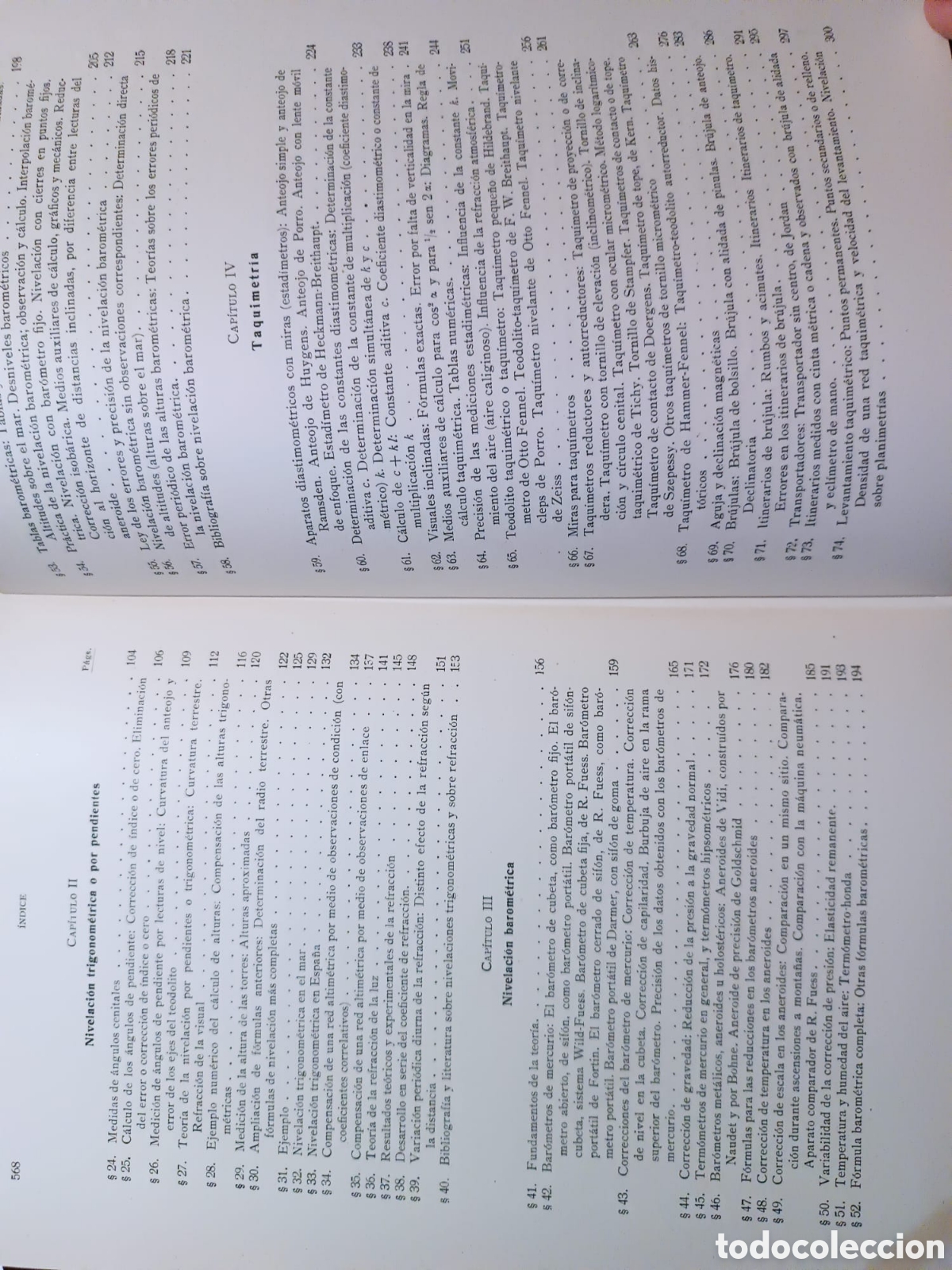 Libros de segunda mano: Tratado de Topografia - Foto 13