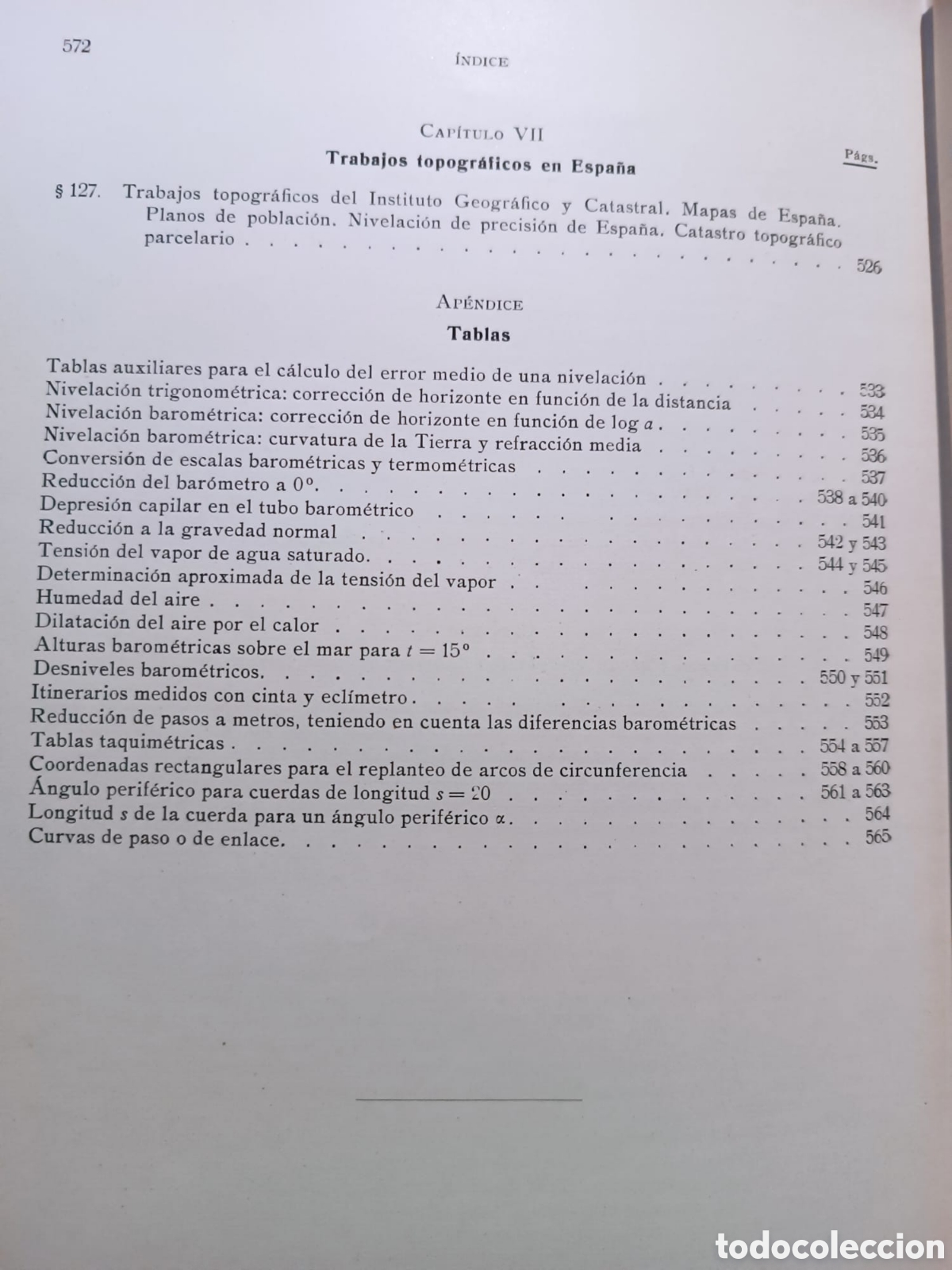 Libros de segunda mano: Tratado de Topografia - Foto 14