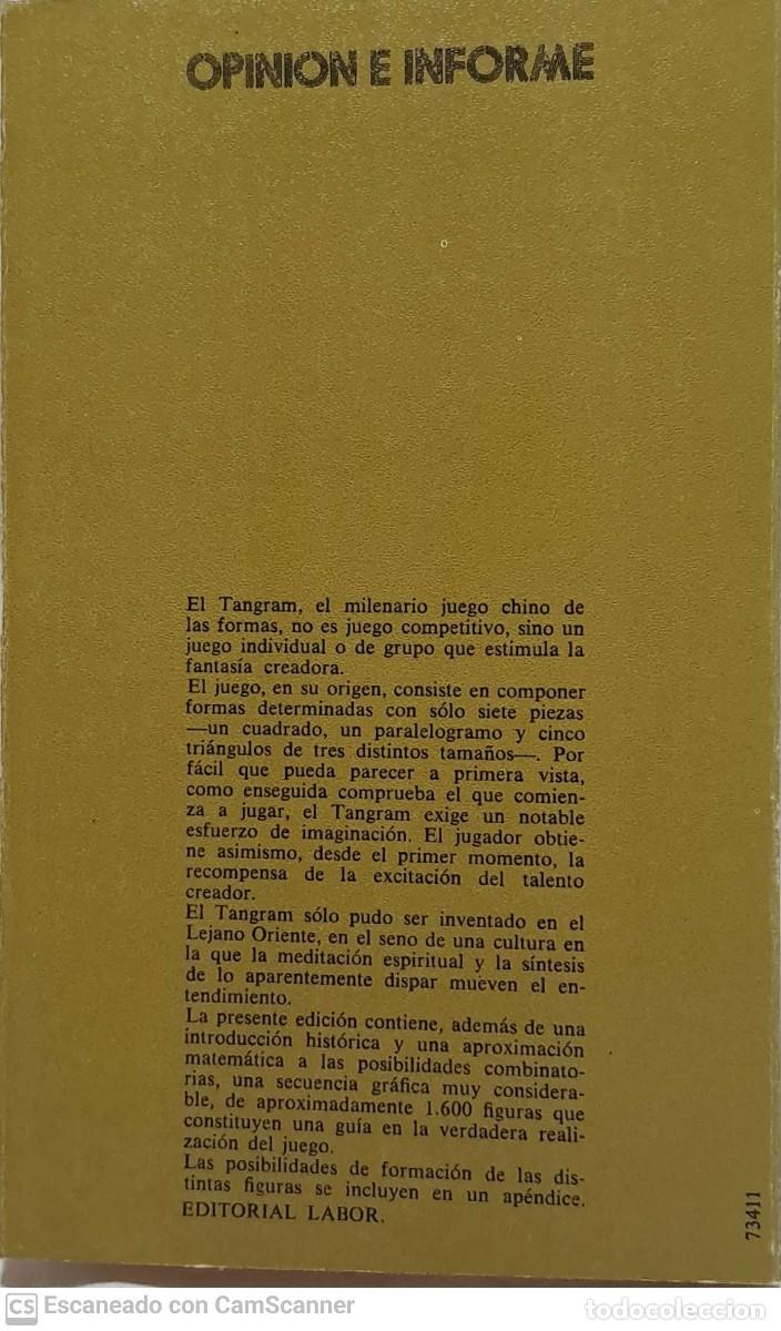 Libros de segunda mano: El Tangram - Joost Elffers - Foto 2