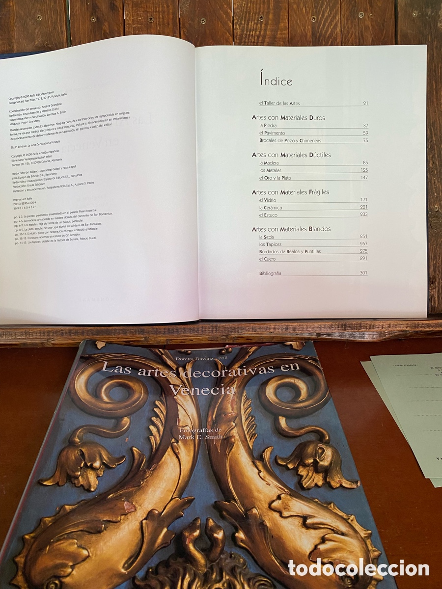 Libros de segunda mano: Las artes decorativas en Venecia - Foto 4