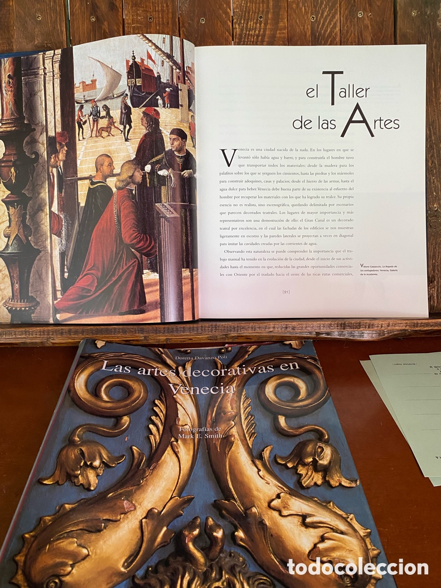 Libros de segunda mano: Las artes decorativas en Venecia - Foto 5
