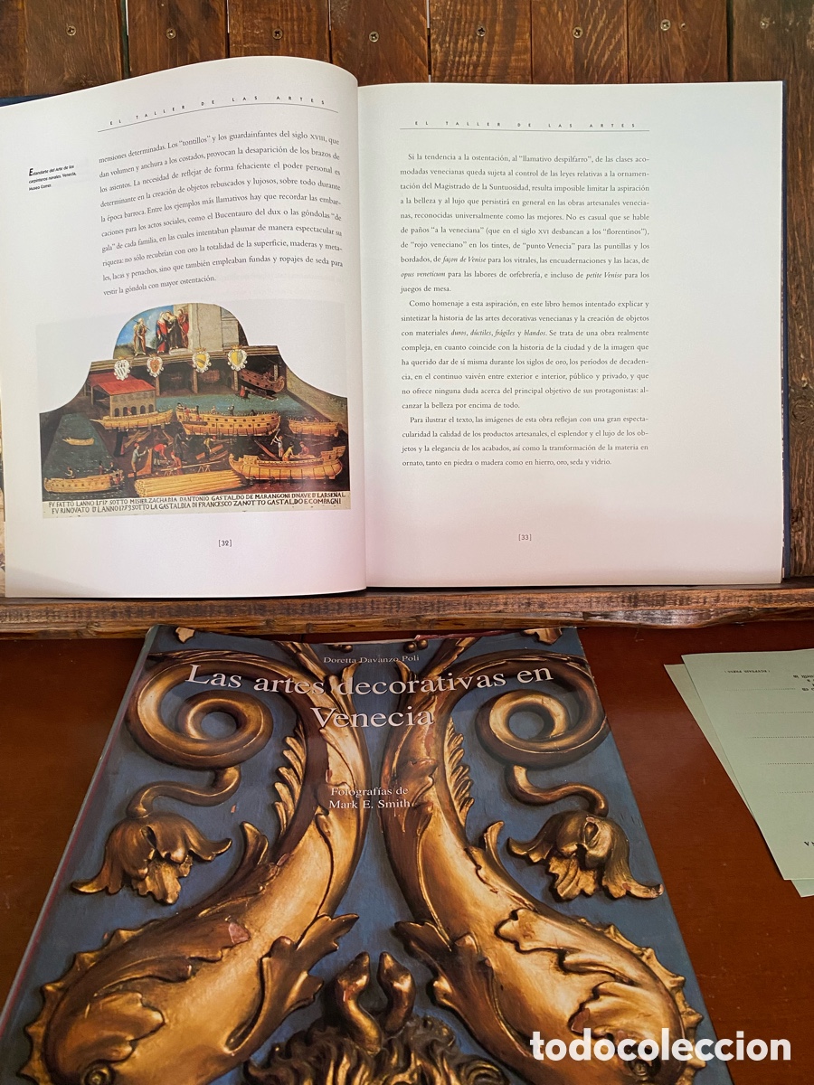 Libros de segunda mano: Las artes decorativas en Venecia - Foto 6