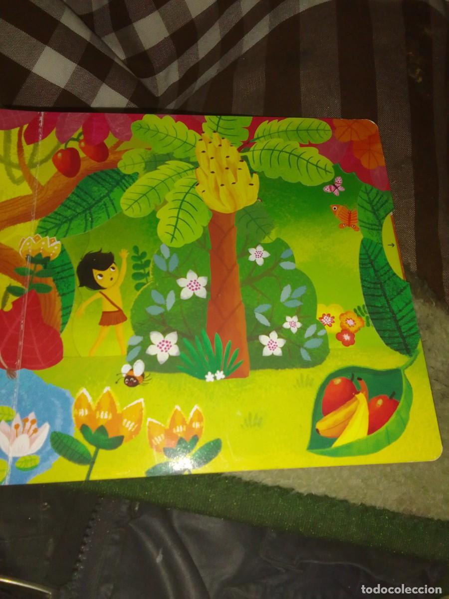 Libros de segunda mano: El libro de la selva con leng&uuml;etas y piezas m&oacute;viles bru&ntilde;o - Foto 2