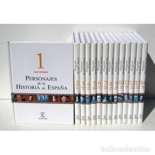 Livres d'occasion: Personajes de la Historia de Espa&ntilde;a 14 Tomos - Vvaa - Editorial Espasa - 1999