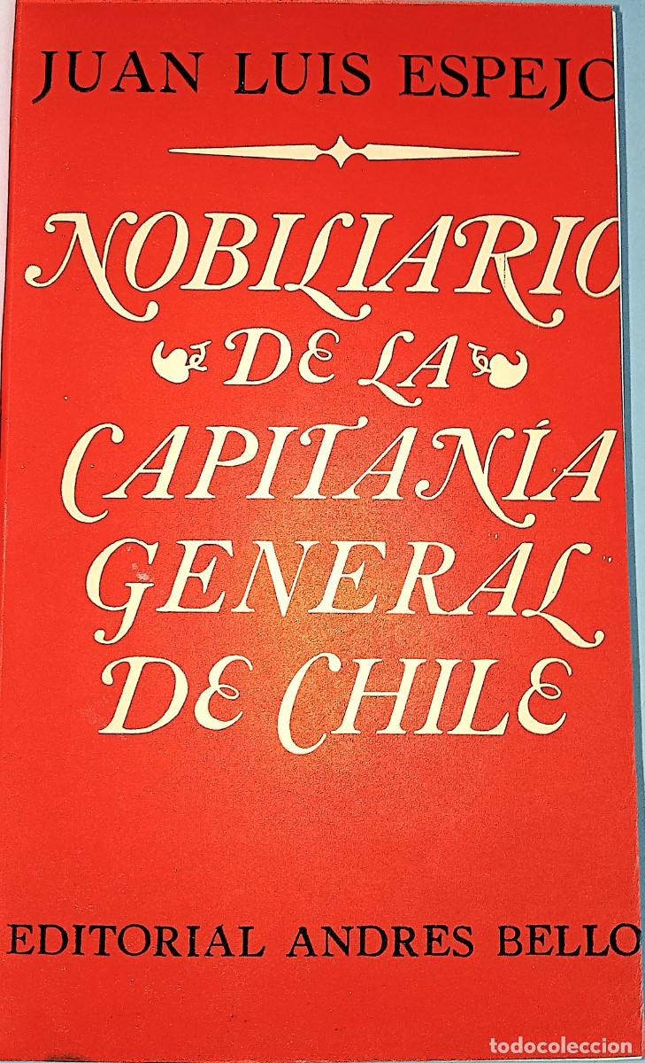 Libros de segunda mano: NOBILIARIO DE LA CAPITAN&Iacute;A GENERAL DE CHILE - Foto 3