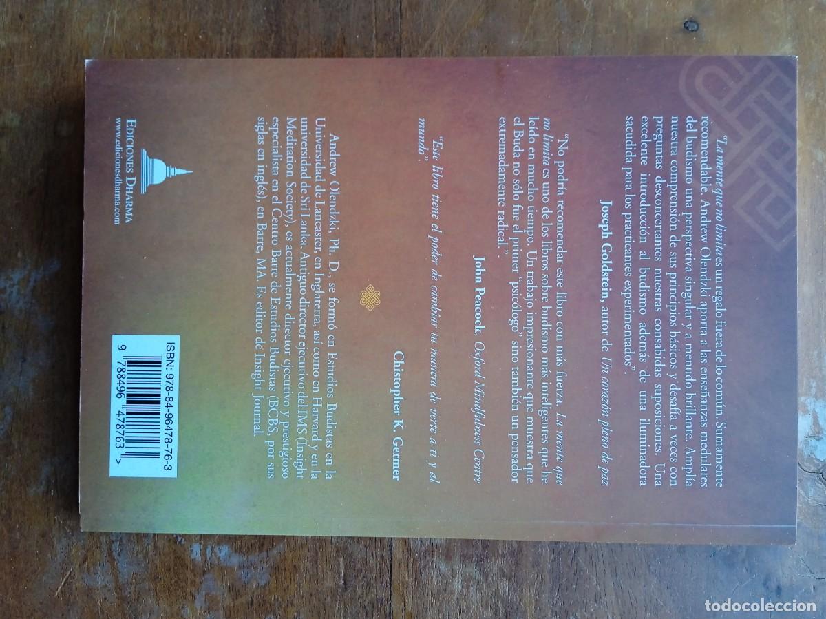 Libros de segunda mano: La mente que no limita. Andrew Olendzki - Foto 6