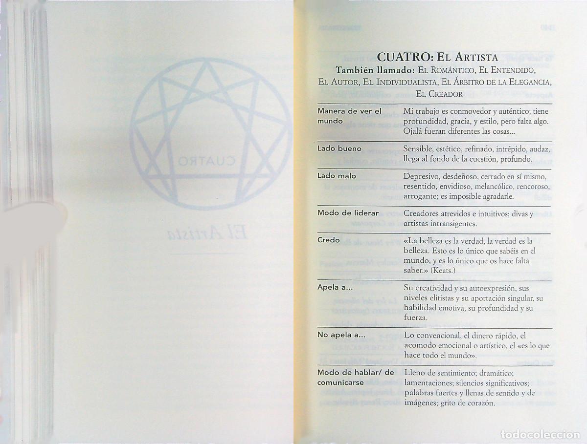 Libros de segunda mano: ENEAGRAMA LAS 9 FORMAS DE TRABAJAR - MICHAEL J. GOLDBERG - 2000 - MADRID - Foto 3
