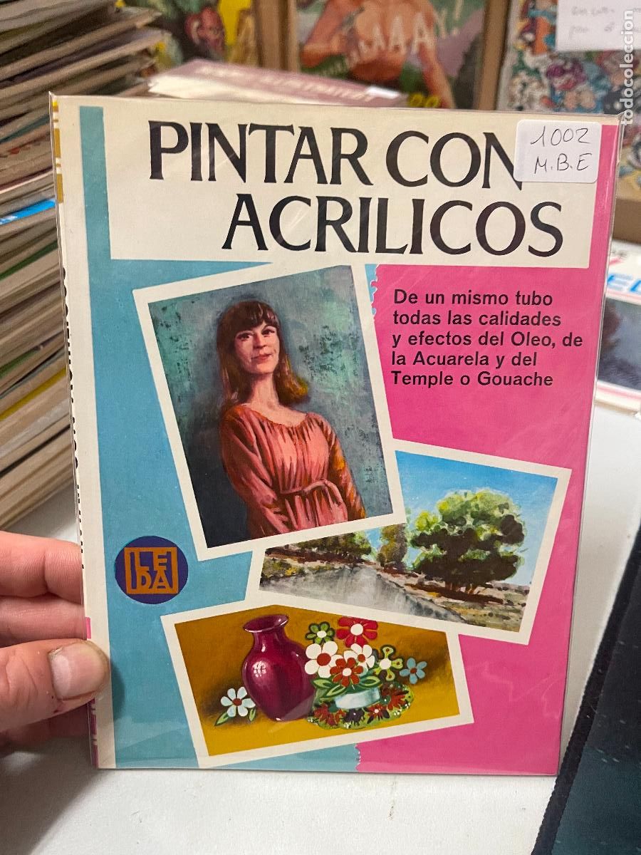 Libros de segunda mano: PINTAR CON ACRILICOS BUEN ESTADO - Foto 1