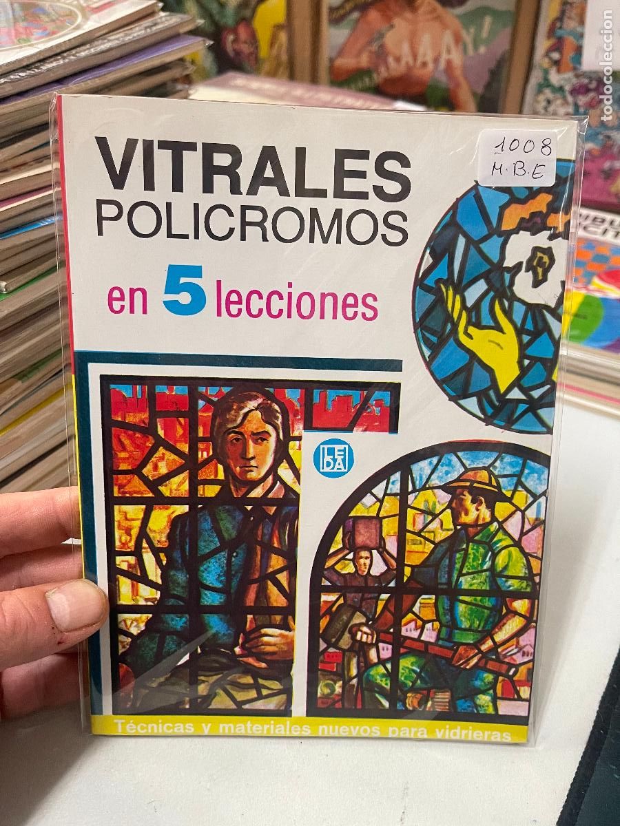 Libros de segunda mano: VITRALES POLICROMOS EN 5 LECCIONES BUEN ESTADO - Foto 1