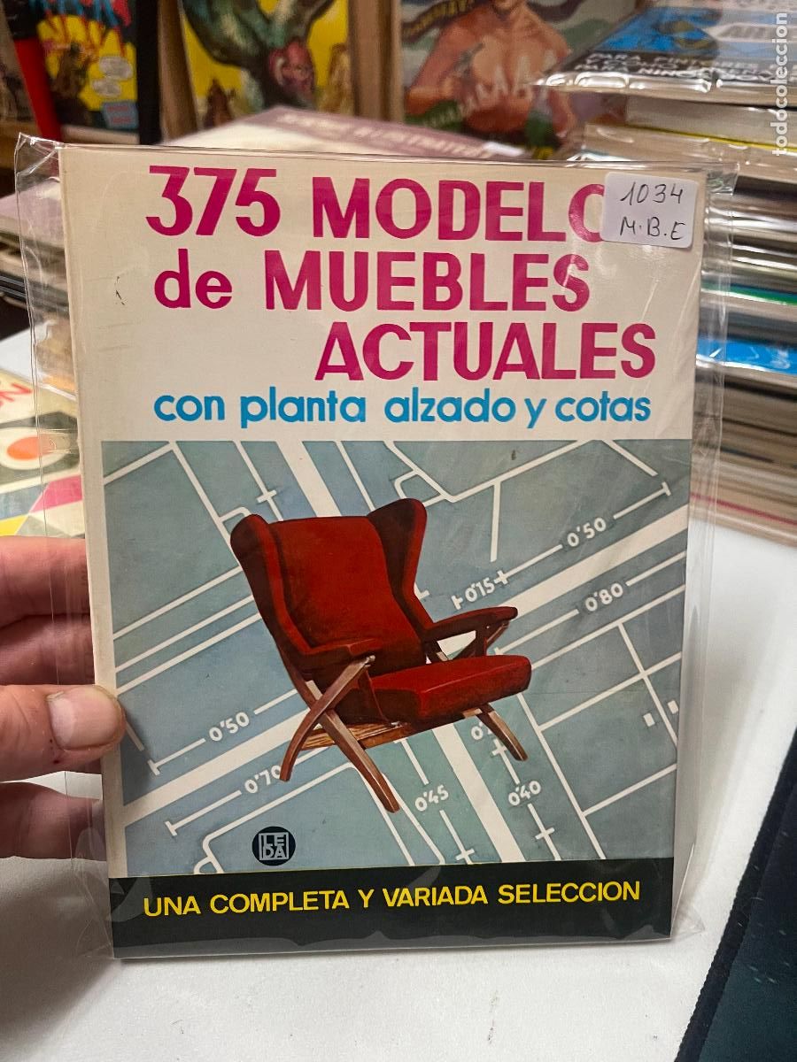 Libri di seconda mano: 375 MODELOS DE MUEBLES ACTUALES BUEN ESTADO