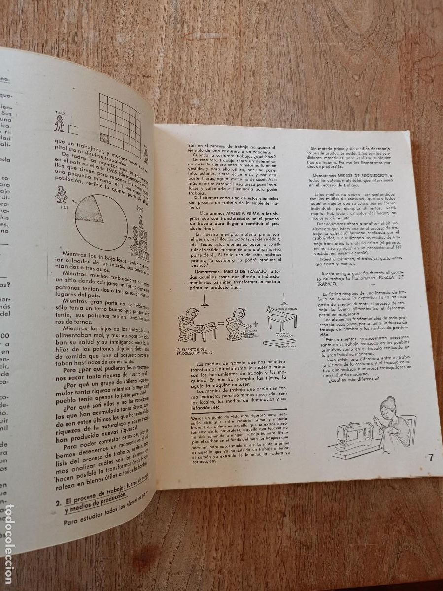 Libros de segunda mano: CUADERNOS DE EDUCACI&Oacute;N POPULAR. CHILE 1972 - Foto 7