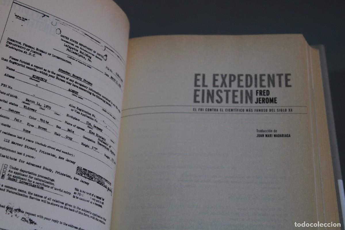 Libros de segunda mano: EL EXPEDIENTE EINSTEIN / FRED JEROME - Foto 2