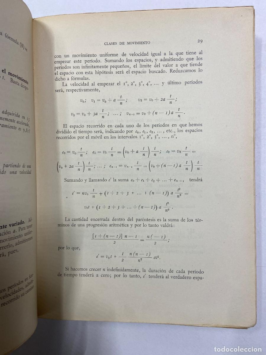 Libros de segunda mano: MECANICA GENERAL - EDITORIAL BOSCH - BARCELONA 1950 - Foto 3