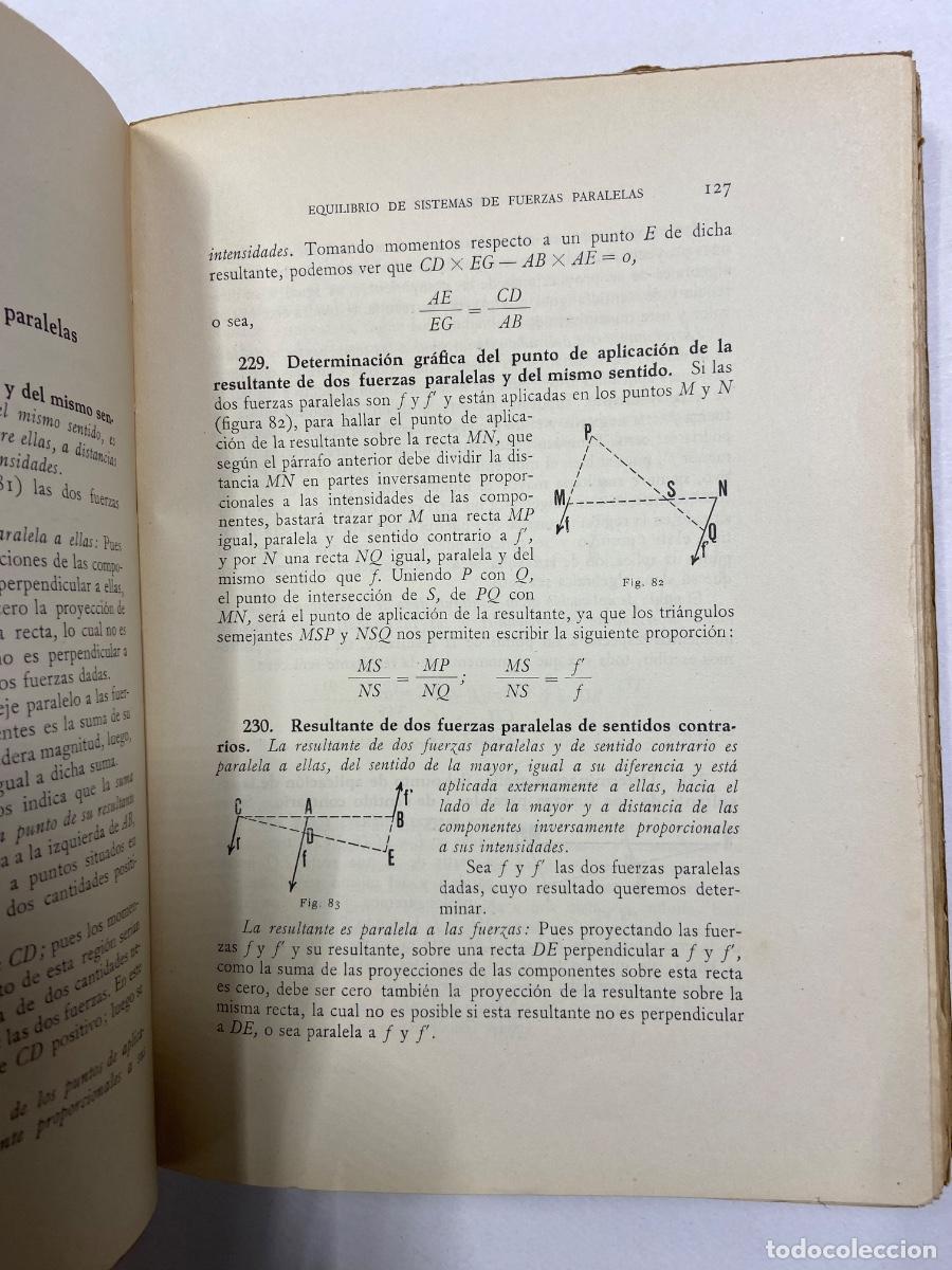 Libros de segunda mano: MECANICA GENERAL - EDITORIAL BOSCH - BARCELONA 1950 - Foto 4