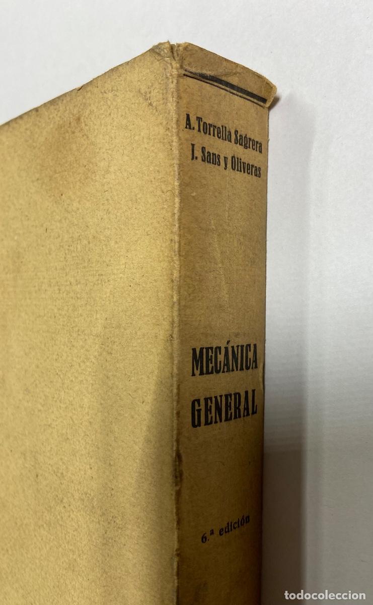 Libros de segunda mano: MECANICA GENERAL - EDITORIAL BOSCH - BARCELONA 1950 - Foto 6