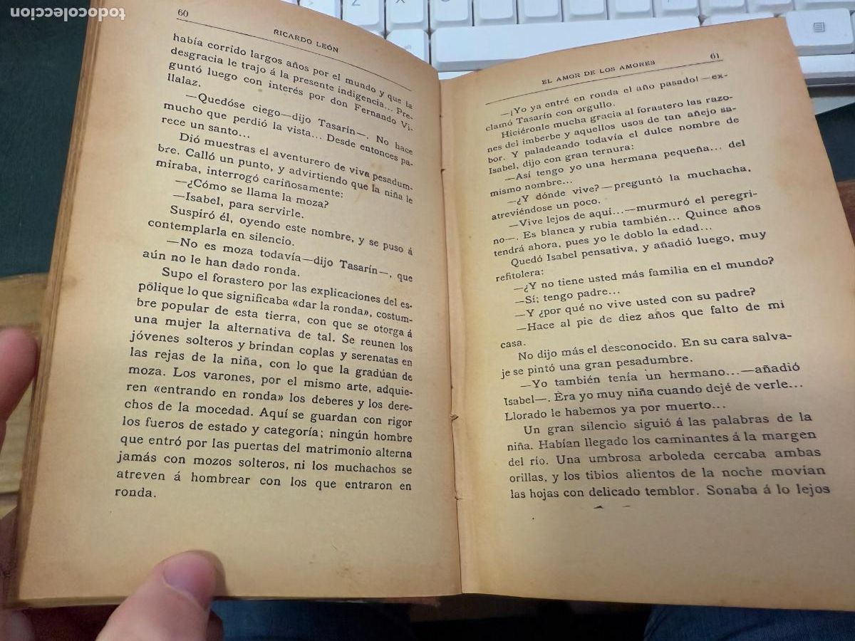Libros de segunda mano: LIBRO EL AMOR DE LOS AMORES - 367 PAG - Foto 4