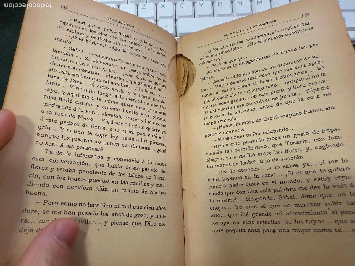 Libros de segunda mano: LIBRO EL AMOR DE LOS AMORES - 367 PAG - Foto 6