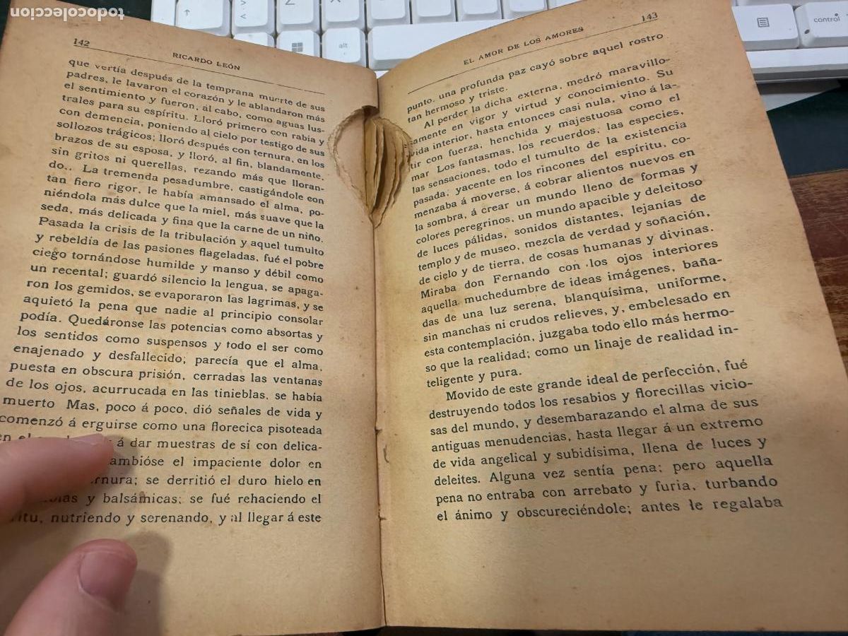 Libros de segunda mano: LIBRO EL AMOR DE LOS AMORES - 367 PAG - Foto 7
