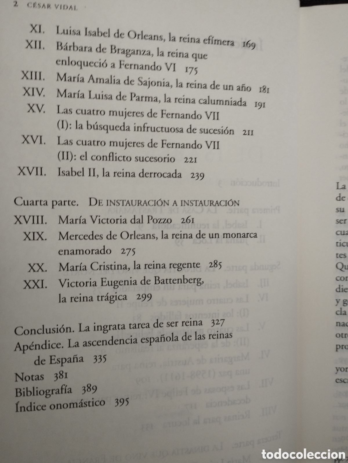 Libros de segunda mano: DE ISABEL A SOFIA. MEDIO MILENIO DE REINAS DE ESPA&Ntilde;A (CESAR VIDAL) - Foto 4