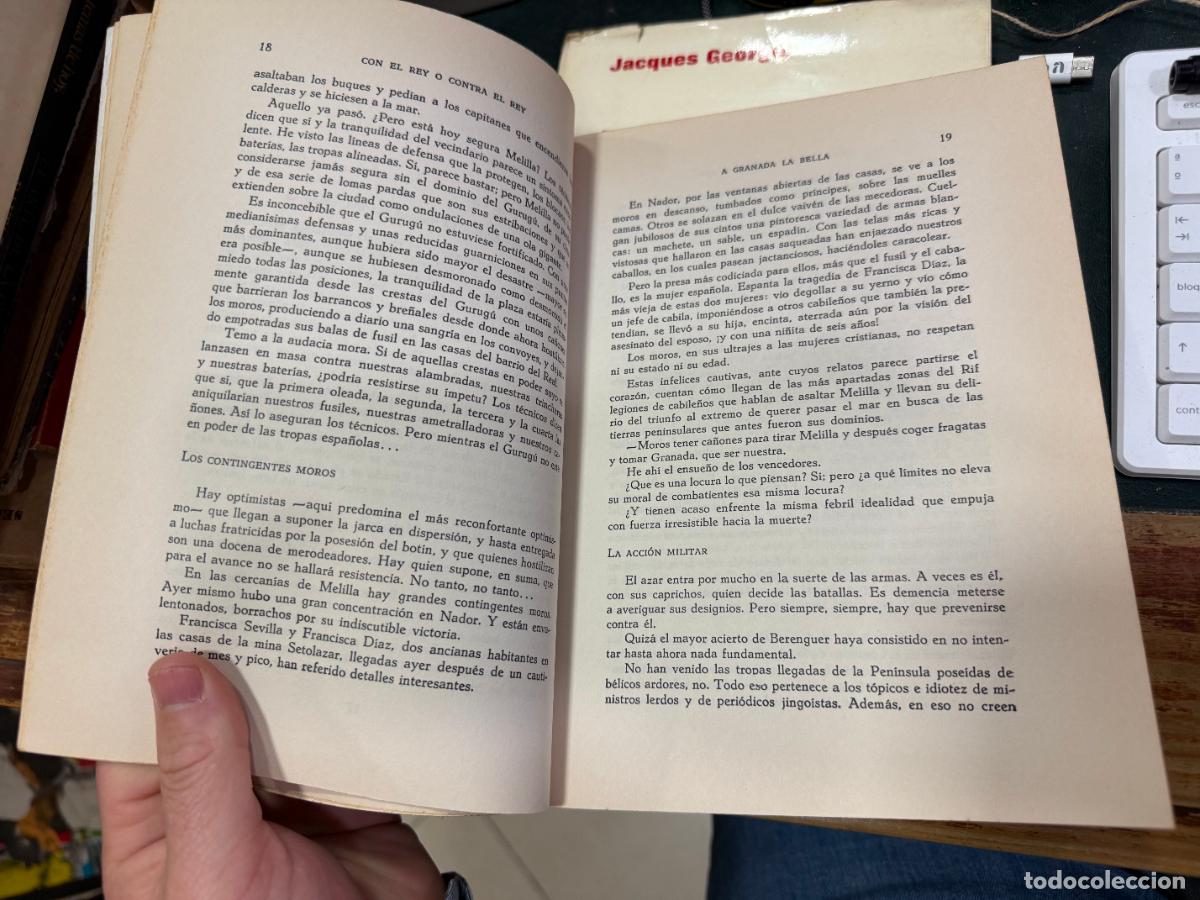 Libros de segunda mano: LIBRO CON EL REY O CONTRA EL REY - 310 PAG - Foto 3