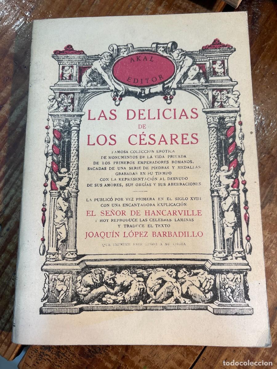 Libros de segunda mano: Las delicias de los C&eacute;sares - Foto 1