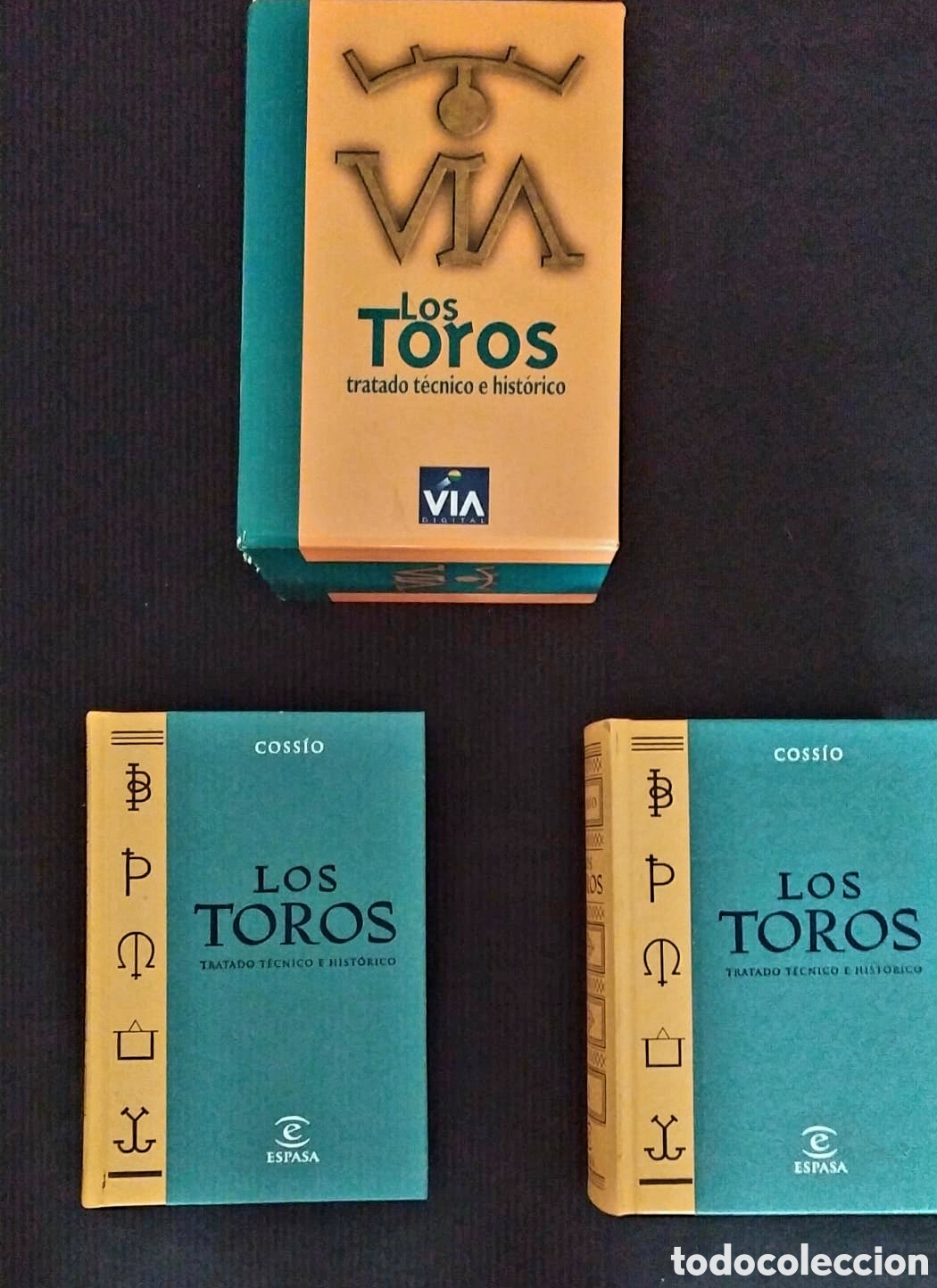 Libros de segunda mano: COSSIO: - LOS TOROS - II TOMOS. (1996) - Foto 2