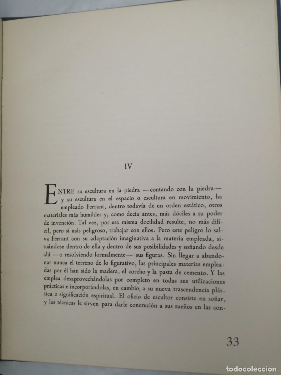 Libros de segunda mano: FERRANT (&Aacute;ngel Ferrant): ESTUDIO (Primera edici&oacute;n, tapa dura) - Foto 6