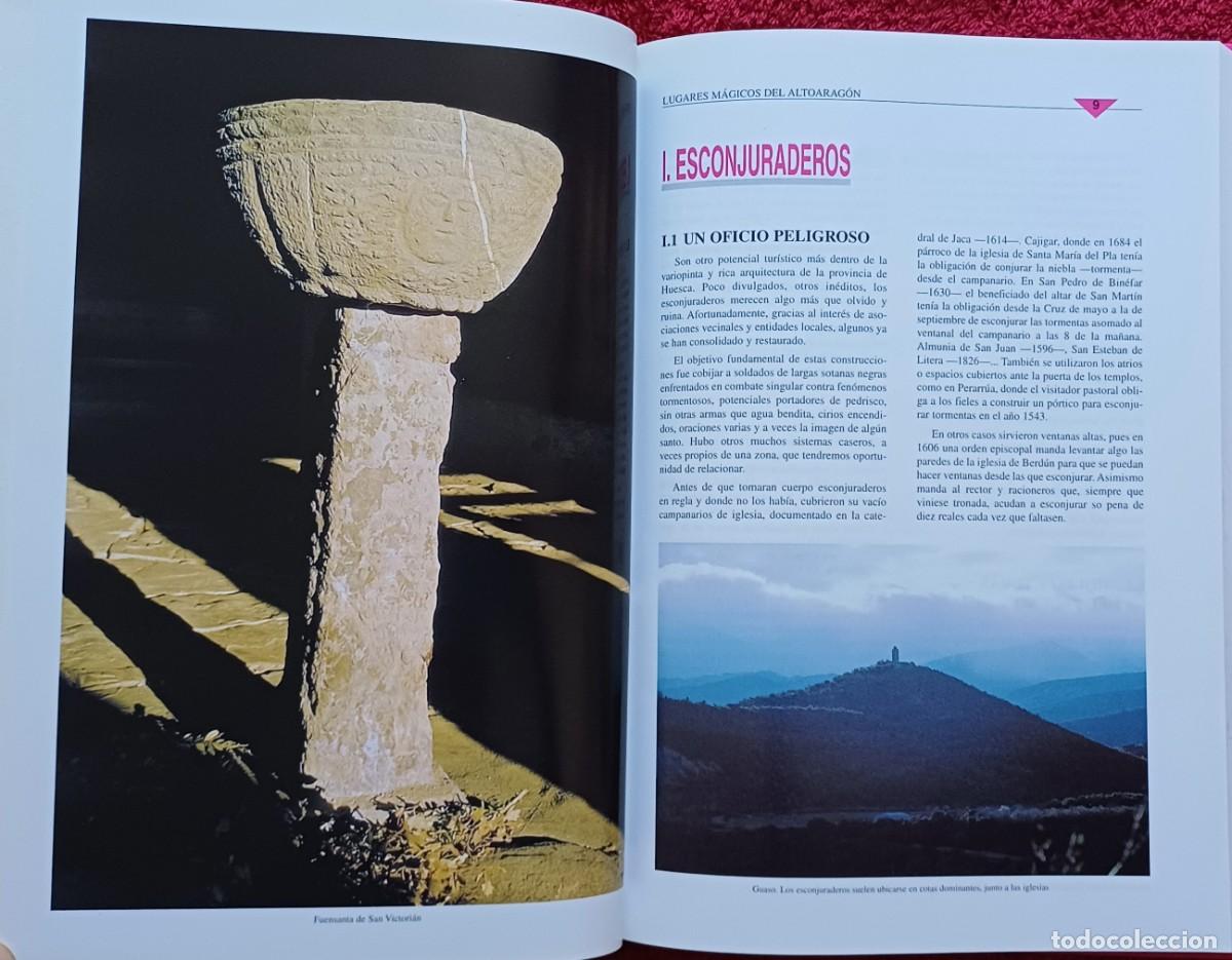 Libros de segunda mano: LUGARES M&Aacute;GICOS DEL ALTOARAG&Oacute;N -- ADOLFO CAST&Aacute;N - Foto 3