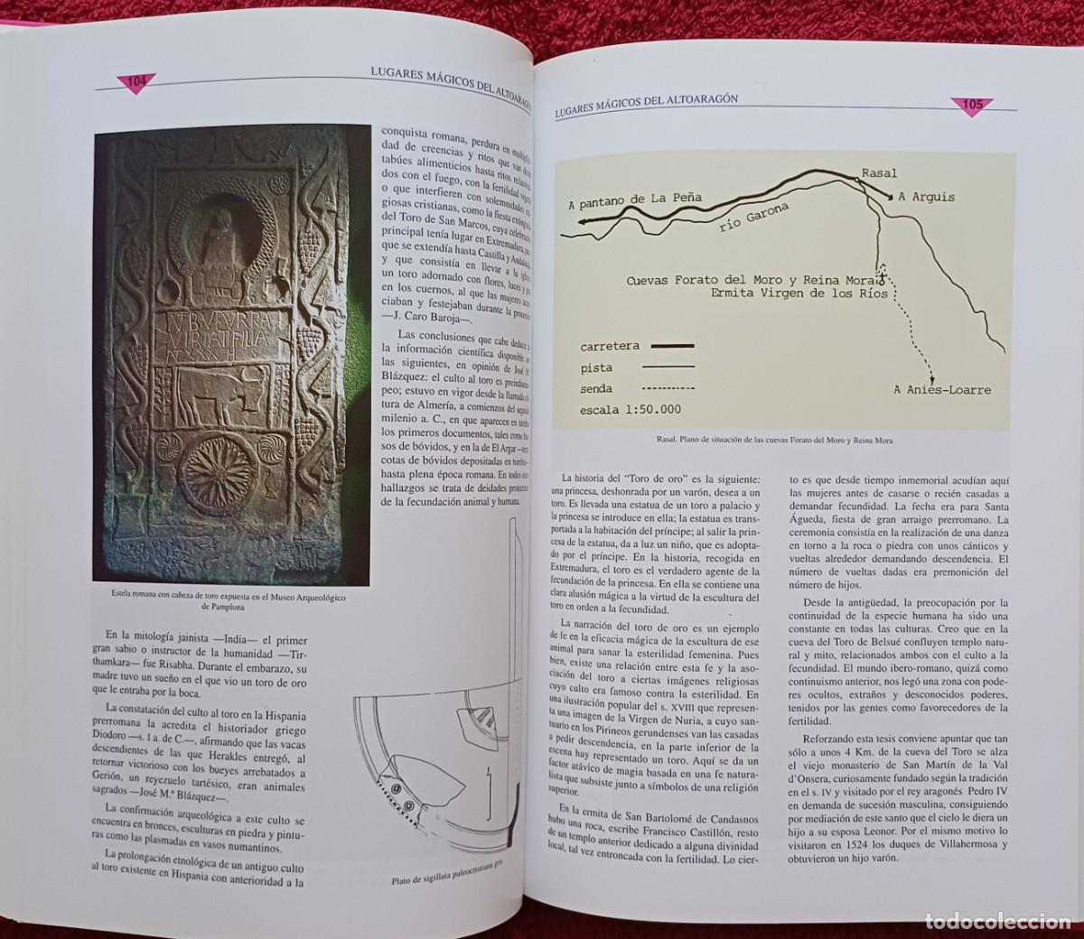Libros de segunda mano: LUGARES M&Aacute;GICOS DEL ALTOARAG&Oacute;N -- ADOLFO CAST&Aacute;N - Foto 4