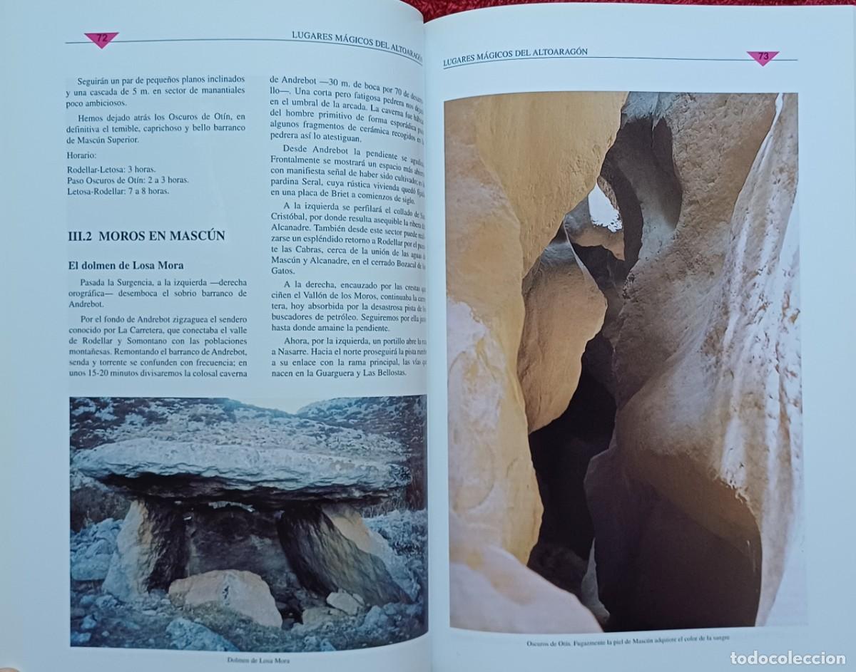 Libros de segunda mano: LUGARES M&Aacute;GICOS DEL ALTOARAG&Oacute;N -- ADOLFO CAST&Aacute;N - Foto 6