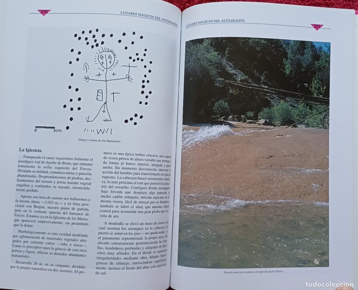 Libros de segunda mano: LUGARES M&Aacute;GICOS DEL ALTOARAG&Oacute;N -- ADOLFO CAST&Aacute;N - Foto 7