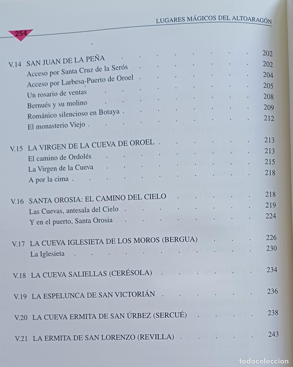 Libros de segunda mano: LUGARES M&Aacute;GICOS DEL ALTOARAG&Oacute;N -- ADOLFO CAST&Aacute;N - Foto 9