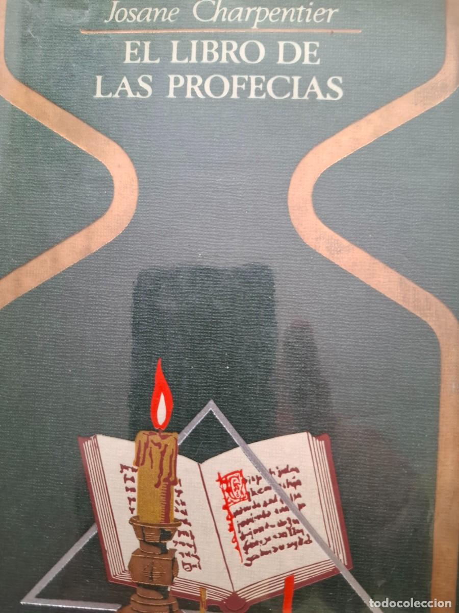 Libros de segunda mano: el libro de las profec&iacute;as Josane Charpentier - Foto 1