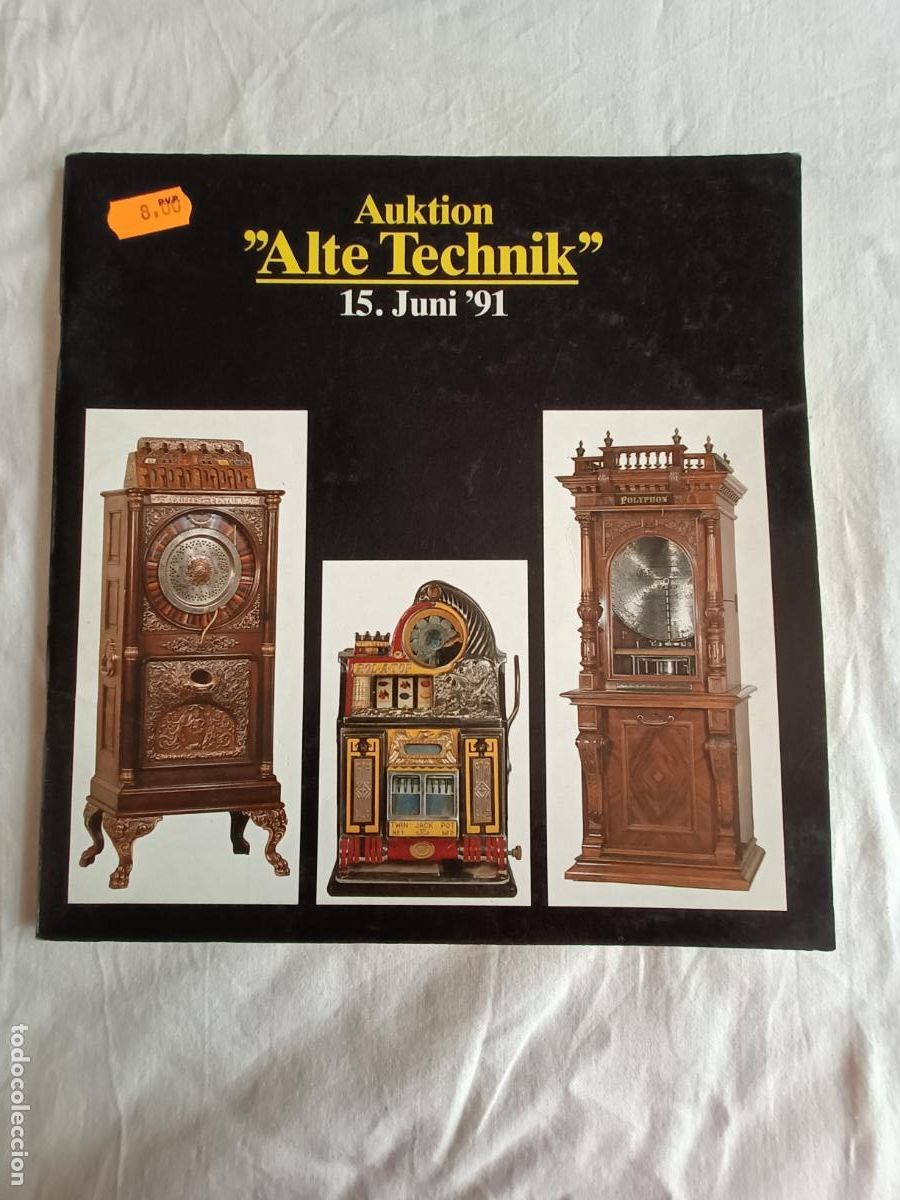 Libri di seconda mano: AUKTION ALTE TECHNIK 15 JUNI 91. CAT&Aacute;LOGO DE SUBASTA DE TECNOLOGIA ANTIGUA. RADIOS, INSTRUMENTOS...