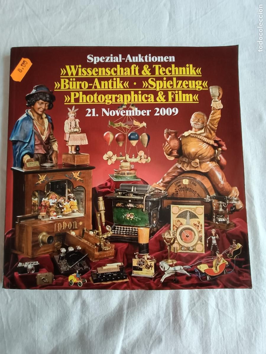Libri di seconda mano: SPEZIAL AUKTIONEN. WISSENSCHAFT & TECHNIK. BURO ANTIK. SPIELZEUG. PHOTOGRAPHICA & FILM. CATALOGO SUB