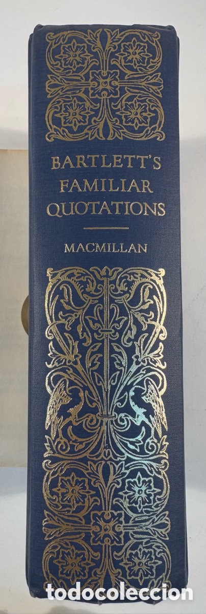 Libros de segunda mano: Bartletts Familiar Quotations. John Bartlett. Hard back, 1968. Macmillan. - Foto 6