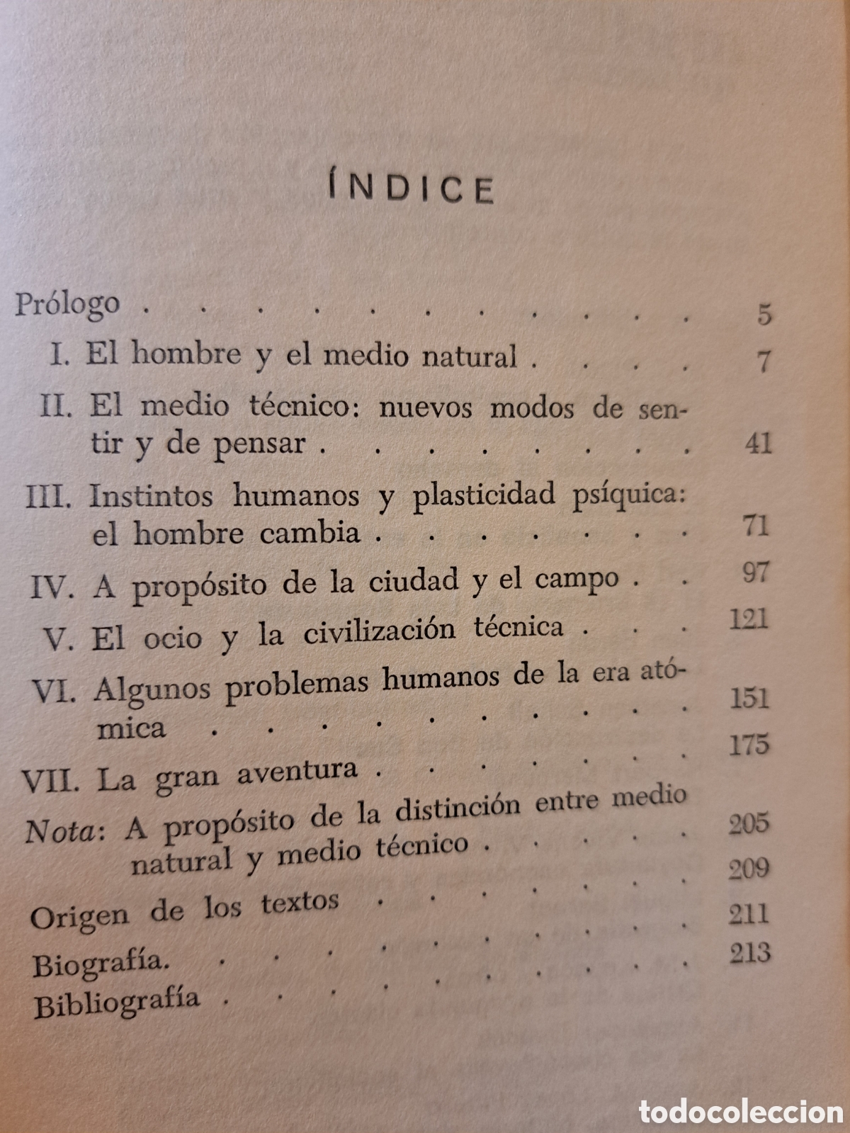 Libros de segunda mano: El hombre y la t&eacute;cnica Georges Friedmann - Foto 3