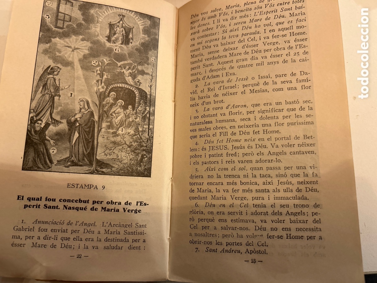 Libros de segunda mano: Estampes de catecisme del V.P. Anton M. Claret a1est2 - Foto 3