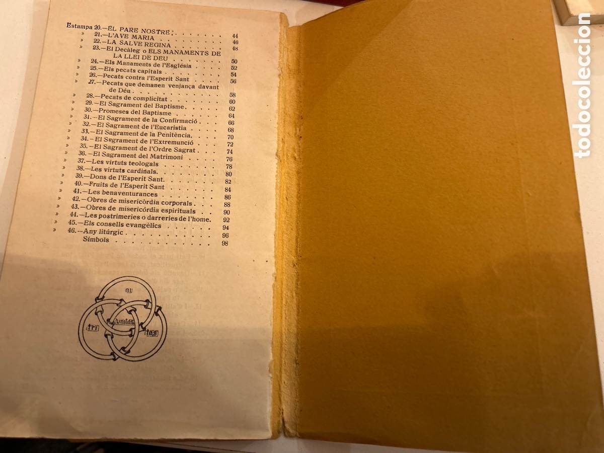 Libros de segunda mano: Estampes de catecisme del V.P. Anton M. Claret a1est2 - Foto 4