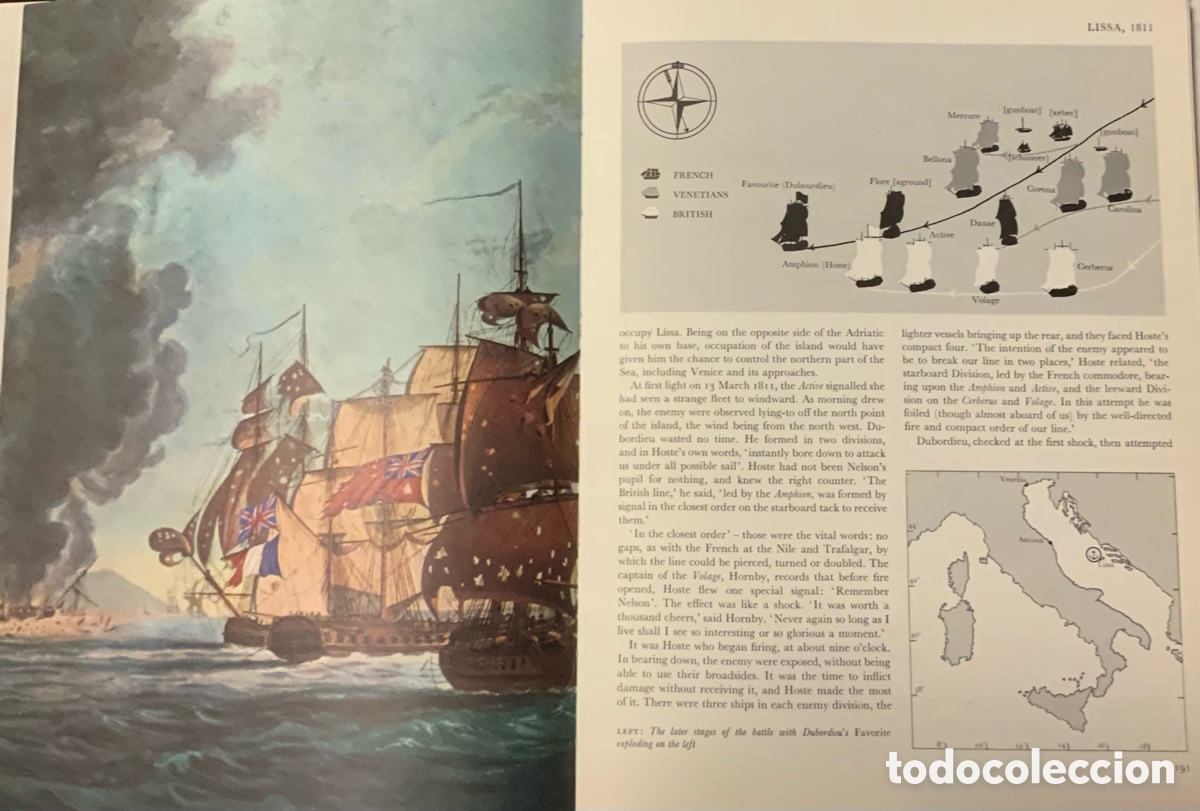 Libros de segunda mano: Great Sea Battles. Oliver Warner - Foto 8