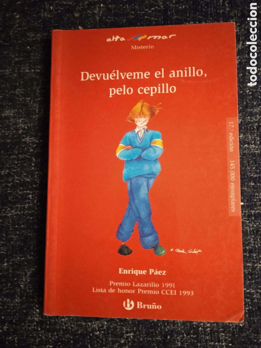 Libros de segunda mano: Devuelveme el anillo, pelo cepillo / Enrique Paez - Foto 1