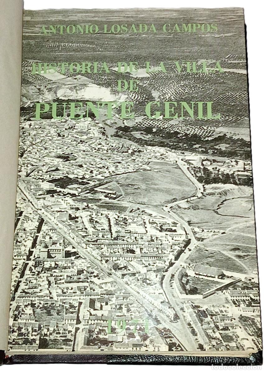 Libros de segunda mano: HISTORIA DE LA VILLA DE PUENTE GENIL - Foto 2