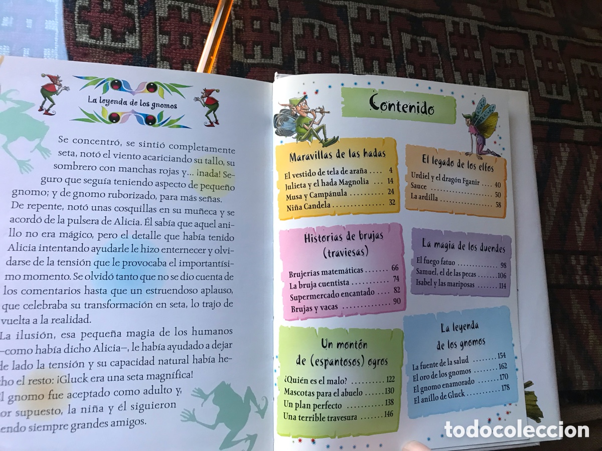 Libros de segunda mano: Historias m&aacute;gicas. Hadas, magos y duendes. Libsa - Foto 5