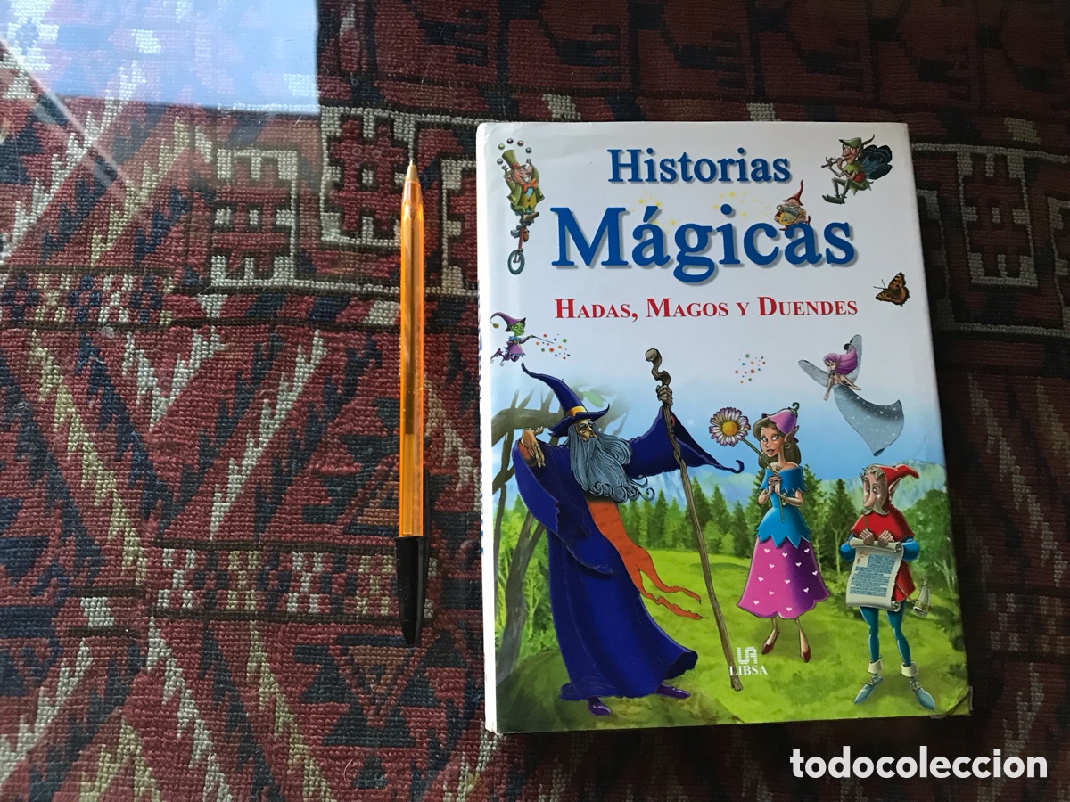 Libros de segunda mano: Historias m&aacute;gicas. Hadas, magos y duendes. Libsa - Foto 1