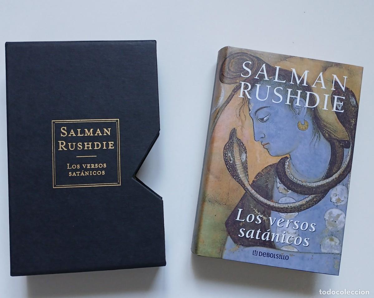 Libros de segunda mano: Los versos sat&aacute;nicos de Salman Rushdie - Foto 1