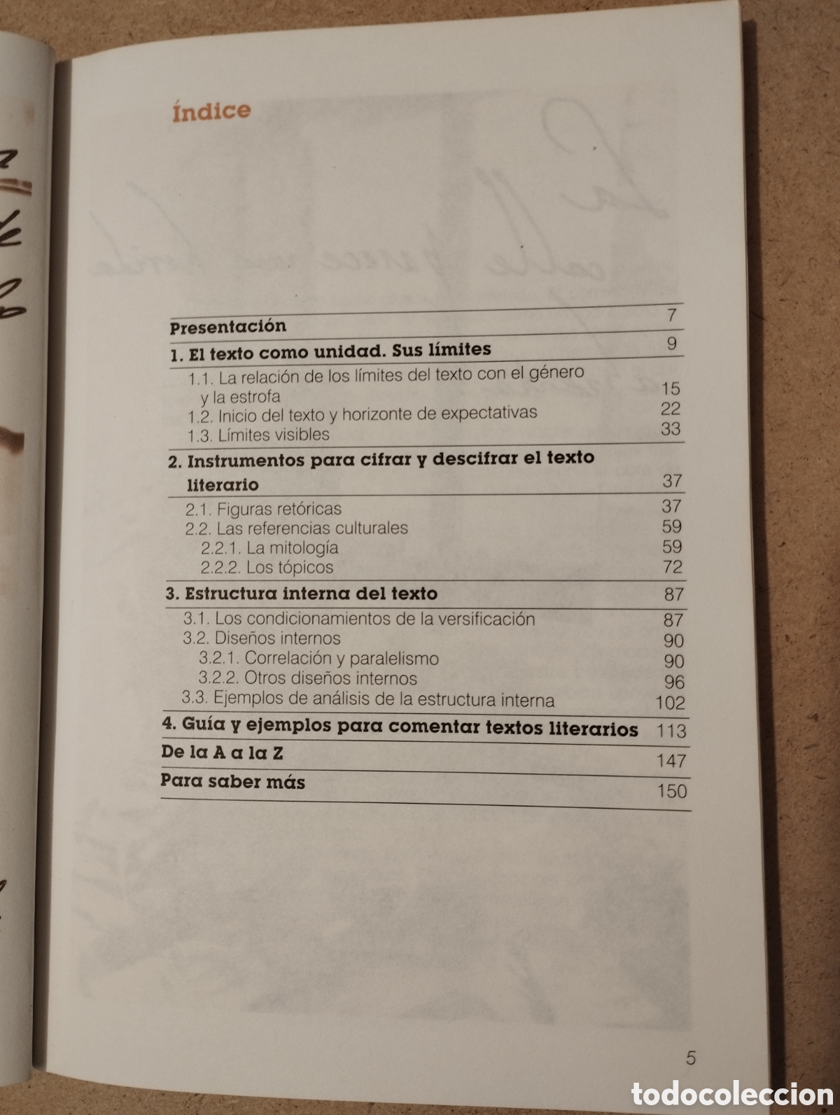 Libros de segunda mano: COMENTAR TEXTOS LITERARIOS (ROSA NAVARRO) - Foto 3