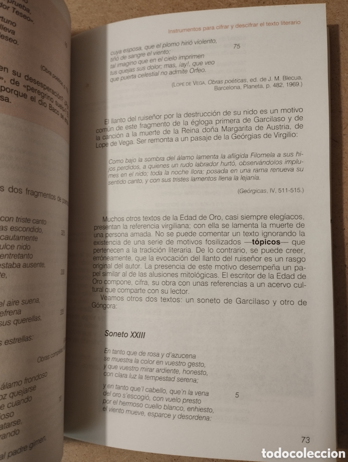 Libros de segunda mano: COMENTAR TEXTOS LITERARIOS (ROSA NAVARRO) - Foto 7