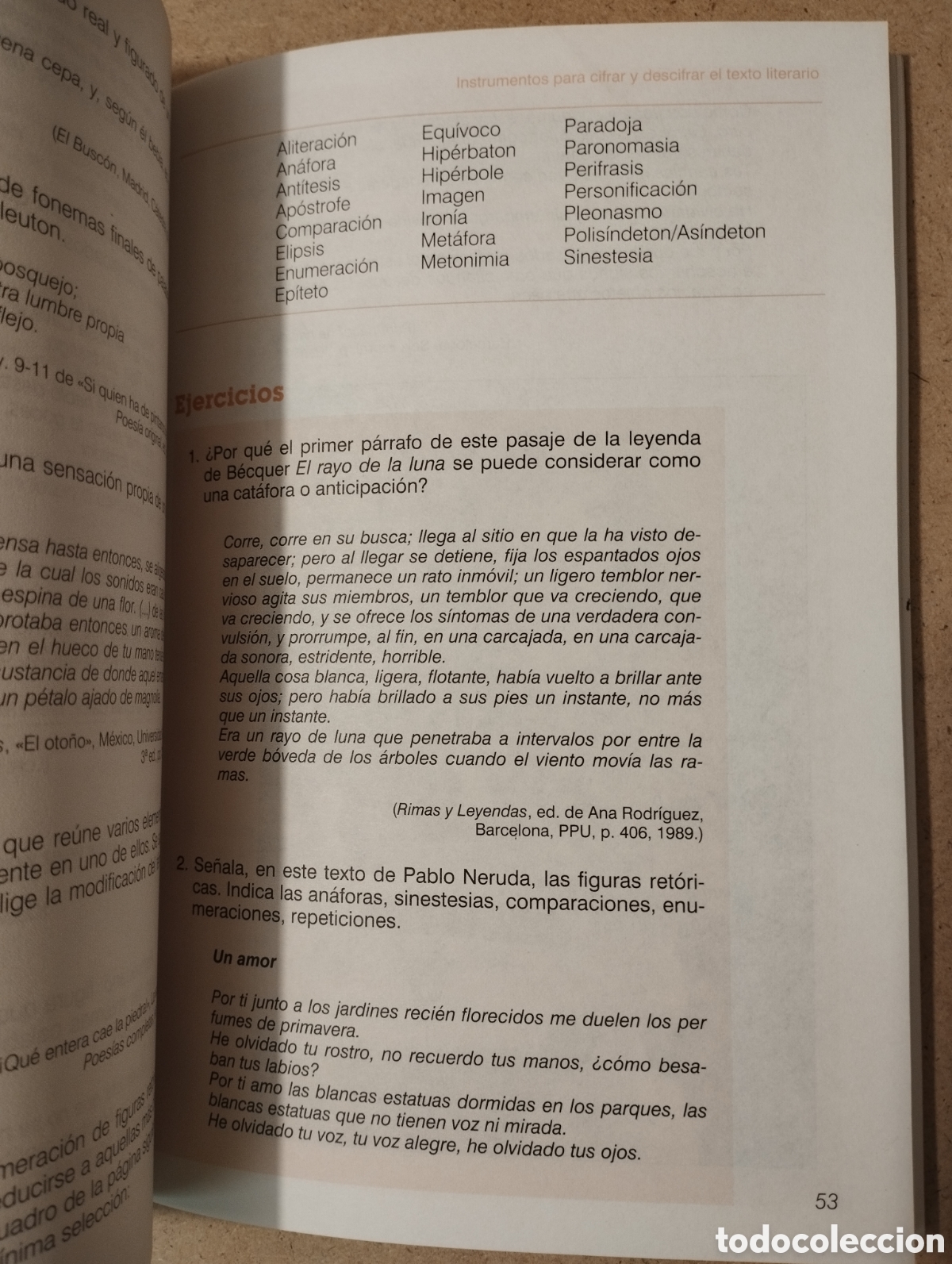 Libros de segunda mano: COMENTAR TEXTOS LITERARIOS (ROSA NAVARRO) - Foto 8