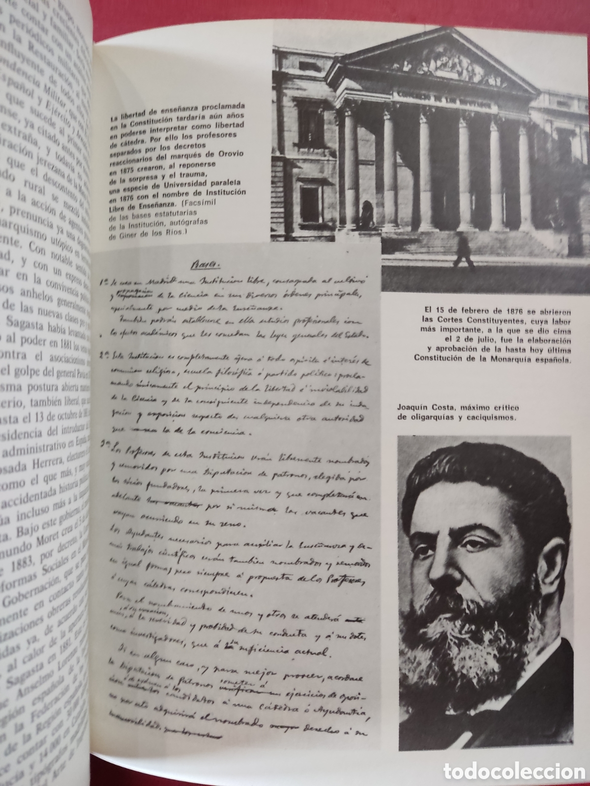 Libros de segunda mano: Historia b&aacute;sica de la Espa&ntilde;a actual - Foto 5